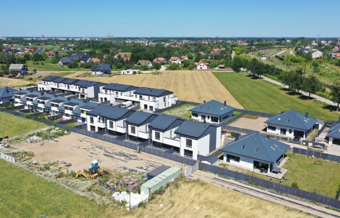 Ostrołęka, Stefana Żeromskiego, Dom w zabudowie szeregowej z fantastycznym salonem