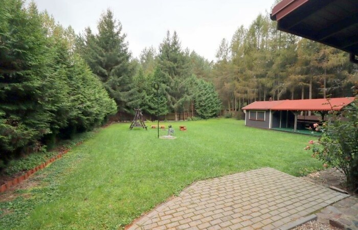 piski, Orzysz, Góra, Dom, łódź i pomost nad jeziorem Tyrkło  Góra 50 gm Orzysz
