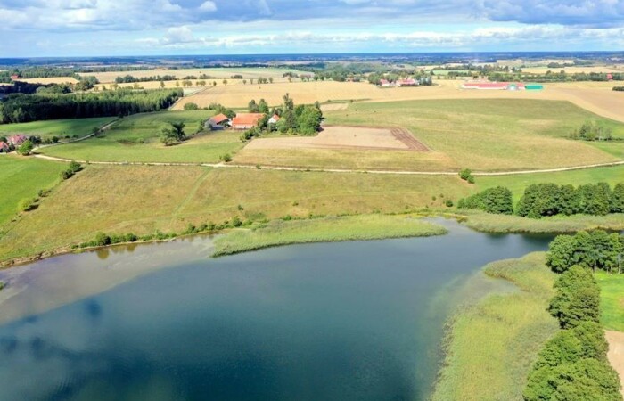 węgorzewski, Węgorzewo, Trygort, Działka bud. 2,1 ha z linią brzegową jeziora Mamry