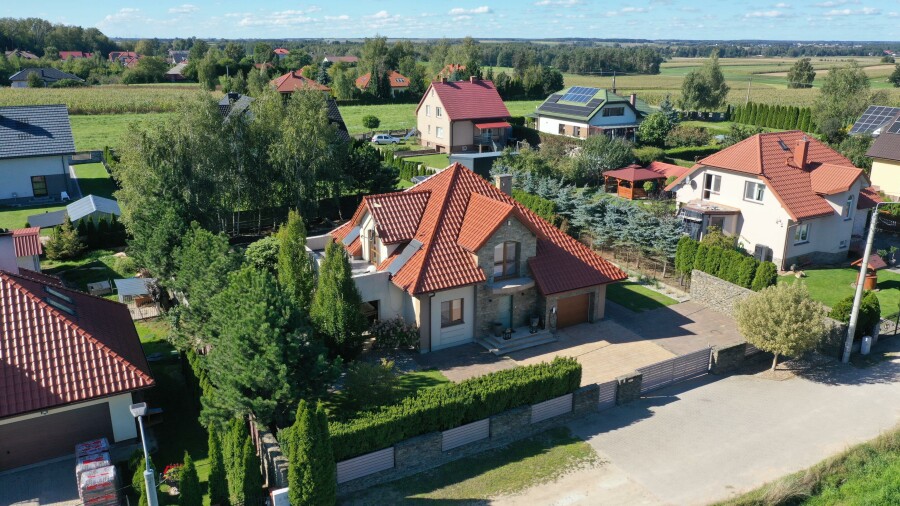 łomżyński, Łomża, Giełczyn, Wiklinowa, Oaza spokoju i luksusu - Twój nowy dom w Giełczynie, blisko Łomży!