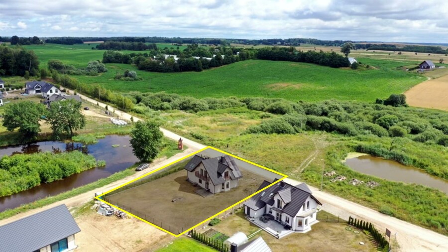 giżycki, Giżycko, Gajewo, Kasztanowa, Nowy Dom jednorodzinny Gajewo ul Kasztanowa