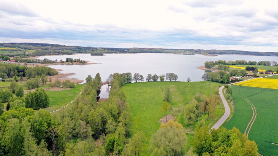 kętrzyński, Srokowo, Kaczory, Kompleks pięknych działek nad Jeziorem Rydzówka.