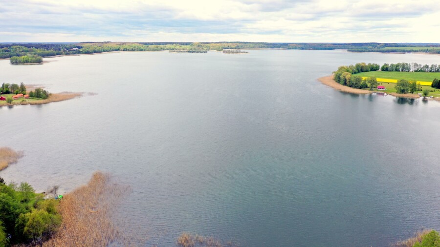 kętrzyński, Srokowo, Kaczory, Kompleks pięknych działek nad Jeziorem Rydzówka.
