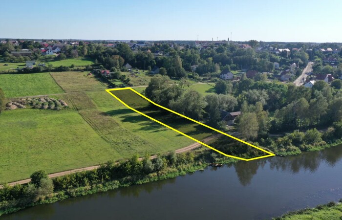 łomżyński, Nowogród, Śródpolna, Wyjątkowa działka nad Narwią