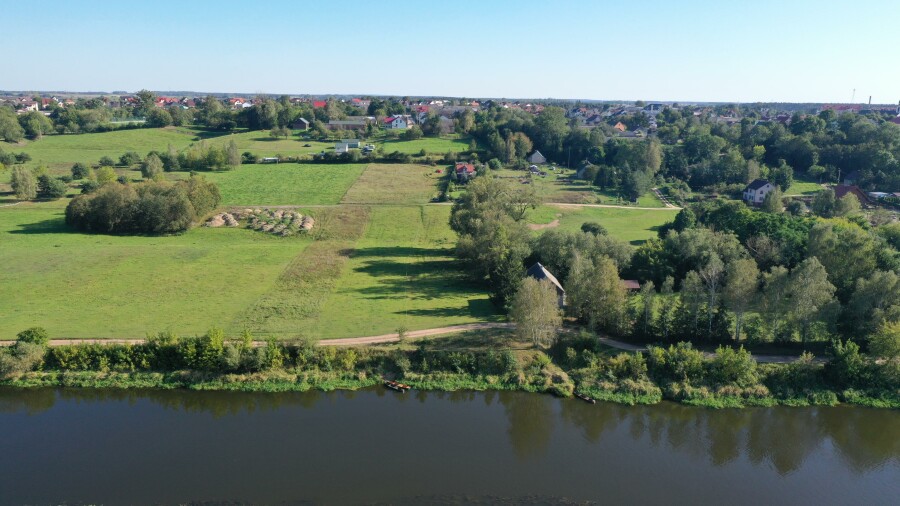 łomżyński, Nowogród, Śródpolna, Wyjątkowa działka nad Narwią