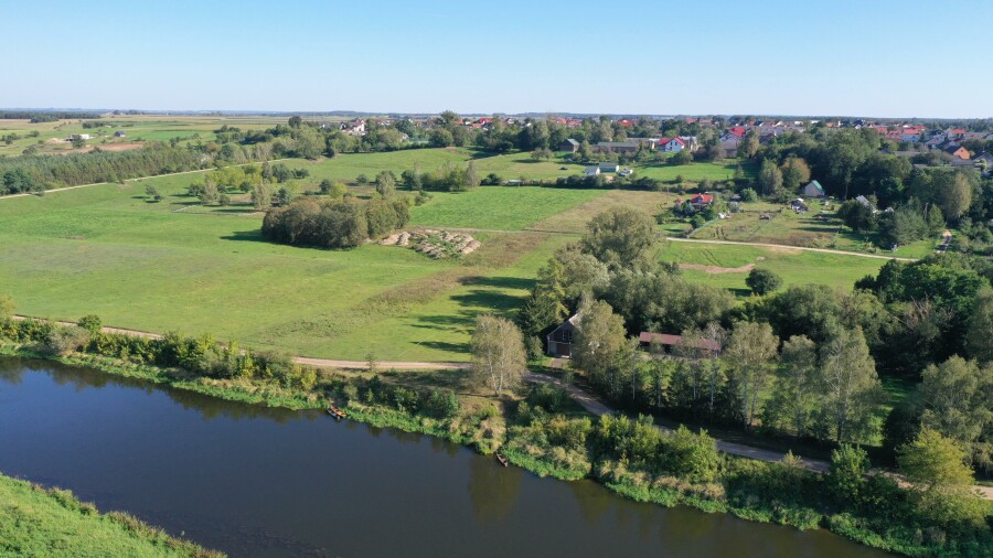 łomżyński, Nowogród, Śródpolna, Wyjątkowa działka nad Narwią