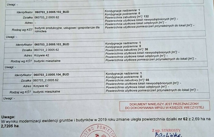 kraśnicki, Dzierzkowice, Krzywie, Stare Siedlisko Krzywie 42 gm Dierzkowice