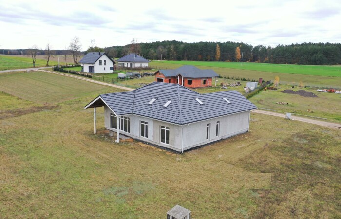 kolneński, Kolno, Czerwone, Nowoczesny dom blisko miasta