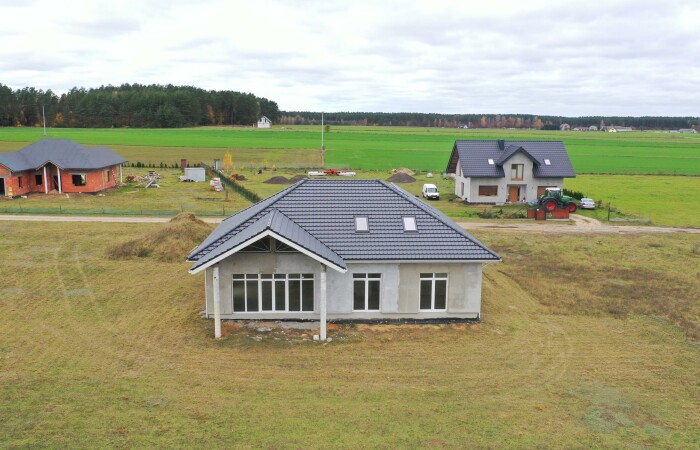 kolneński, Kolno, Czerwone, Nowoczesny dom blisko miasta