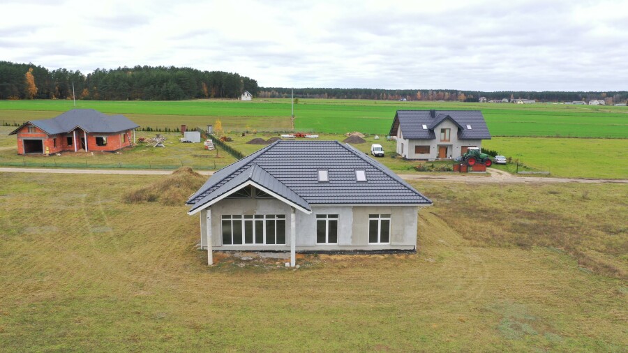 kolneński, Kolno, Czerwone, Nowoczesny dom blisko miasta