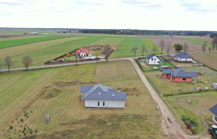kolneński, Kolno, Czerwone, Nowoczesny dom blisko miasta