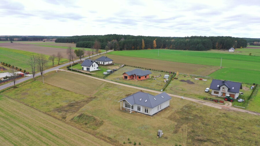 kolneński, Kolno, Czerwone, Nowoczesny dom blisko miasta