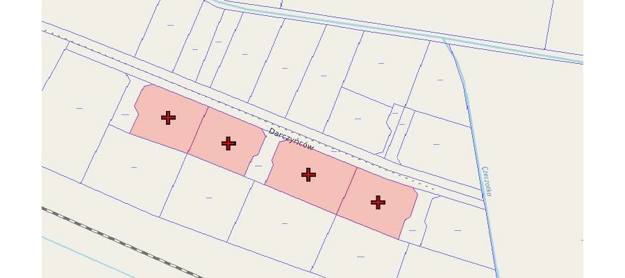 ostrołęcki, Rzekuń, Ławy, Działki budowlane w Ławach, gmina Rzekuń - nowa cena