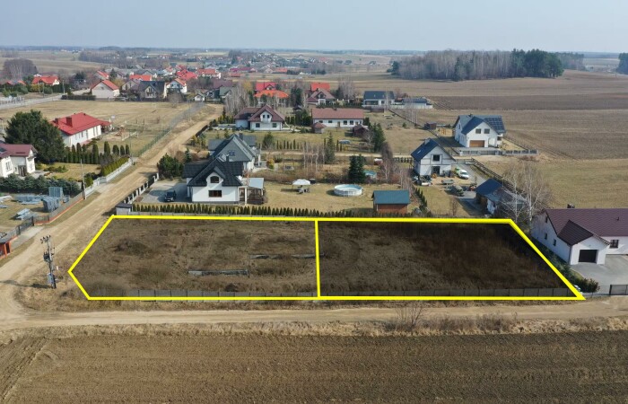 łomżyński, Łomża, Giełczyn, Jałowcowa, Działki budowlane w Giełczynie | blisko Łomży | media | projekt domu
