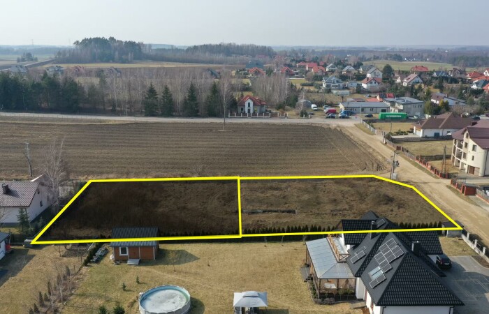 łomżyński, Łomża, Giełczyn, Jałowcowa, Działki budowlane w Giełczynie | blisko Łomży | media | projekt domu