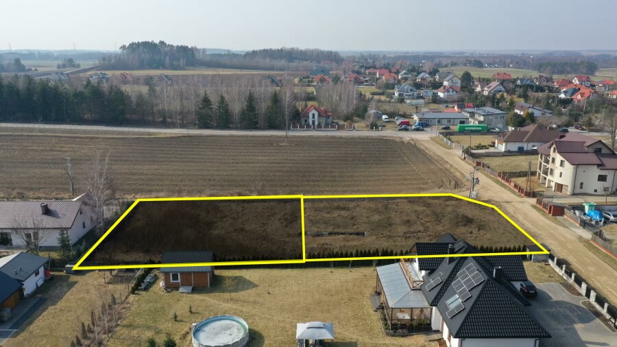 łomżyński, Łomża, Giełczyn, Jałowcowa, Działki budowlane w Giełczynie | blisko Łomży | media | projekt domu