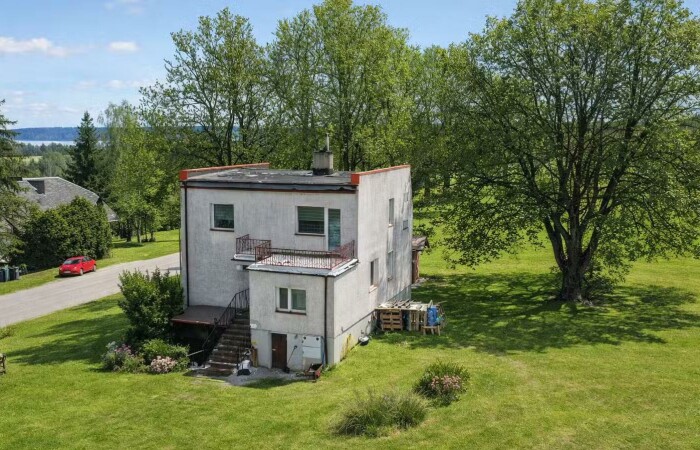mrągowski, Mikołajki, Jora Wielka, Dom,  zabudowania nad jeziorem Tałty