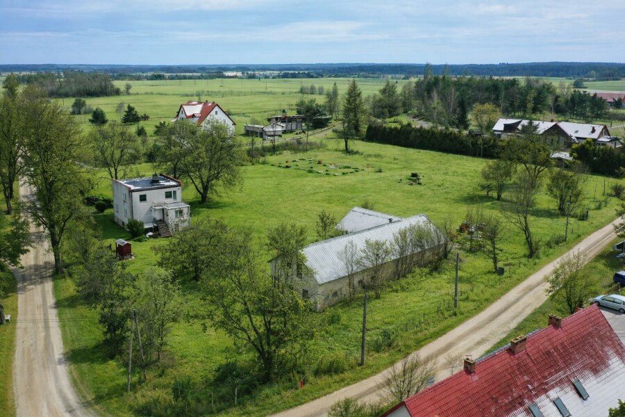 mrągowski, Mikołajki, Jora Wielka, Dom,  zabudowania nad jeziorem Tałty