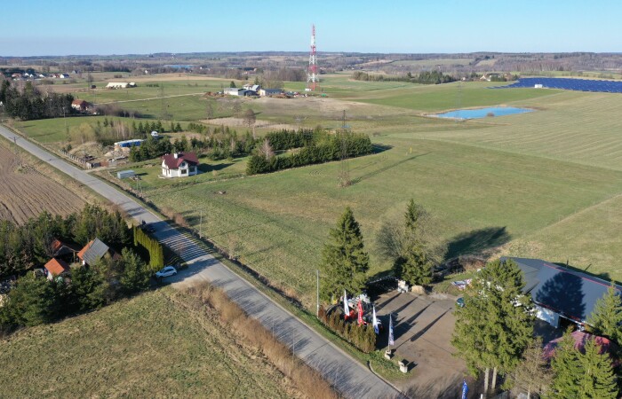 mrągowski, Mrągowo, Młynowo, Działki budowlane Młynowo k. Mrągowa – media, asfalt