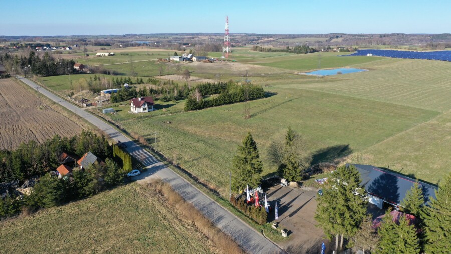 mrągowski, Mrągowo, Młynowo, Działki budowlane Młynowo k. Mrągowa – media, asfalt