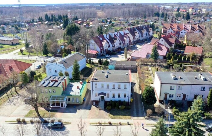 węgorzewski, Węgorzewo, Pionierów, Budynek usługowy w centrum Węgorzewa | po banku | duży potencjał inwestycyjny