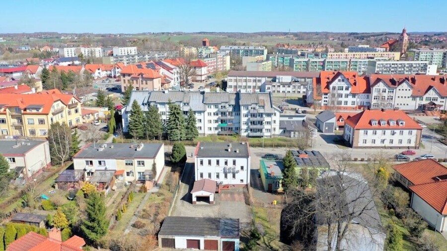 węgorzewski, Węgorzewo, Pionierów, Budynek usługowy w centrum Węgorzewa | po banku | duży potencjał inwestycyjny