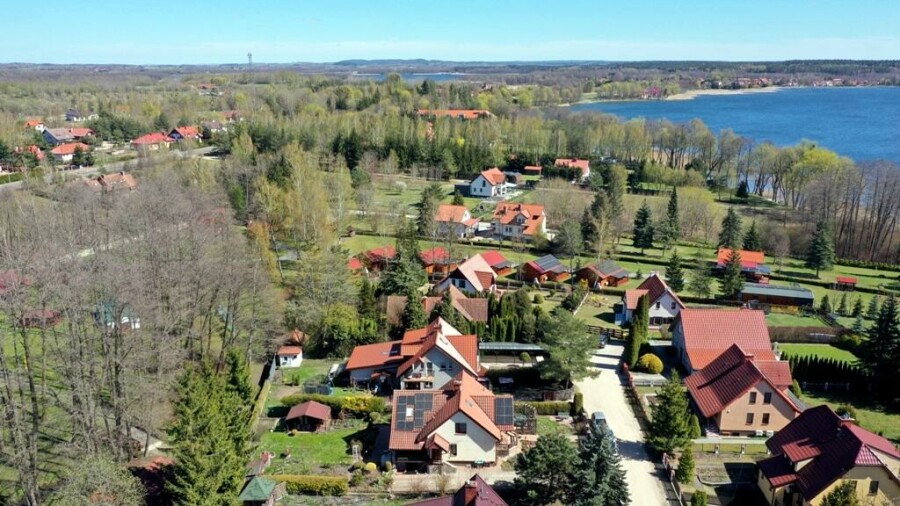 węgorzewski, Węgorzewo, Kolonia Rybacka, Nad Święcajtami, Na sprzedaż 1/2 domu w zabudowie bliźniaczej – 80 m od jeziora Święcajty | Szlak Wielkich Jezior Maz