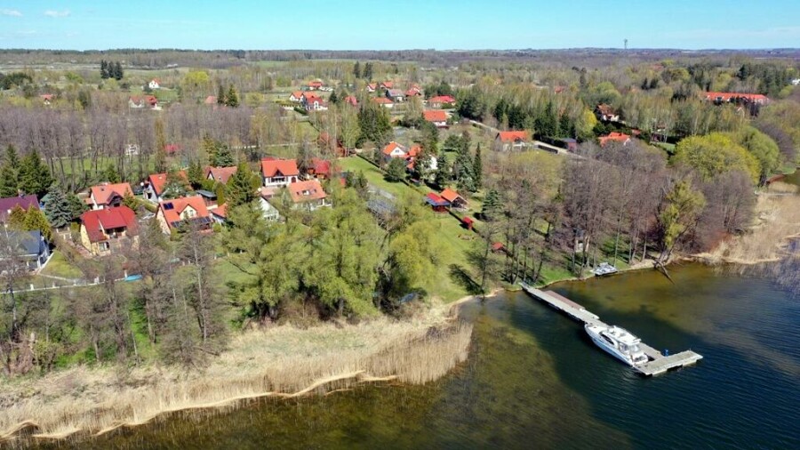 węgorzewski, Węgorzewo, Kolonia Rybacka, Nad Święcajtami, Na sprzedaż 1/2 domu w zabudowie bliźniaczej – 80 m od jeziora Święcajty | Szlak Wielkich Jezior Maz