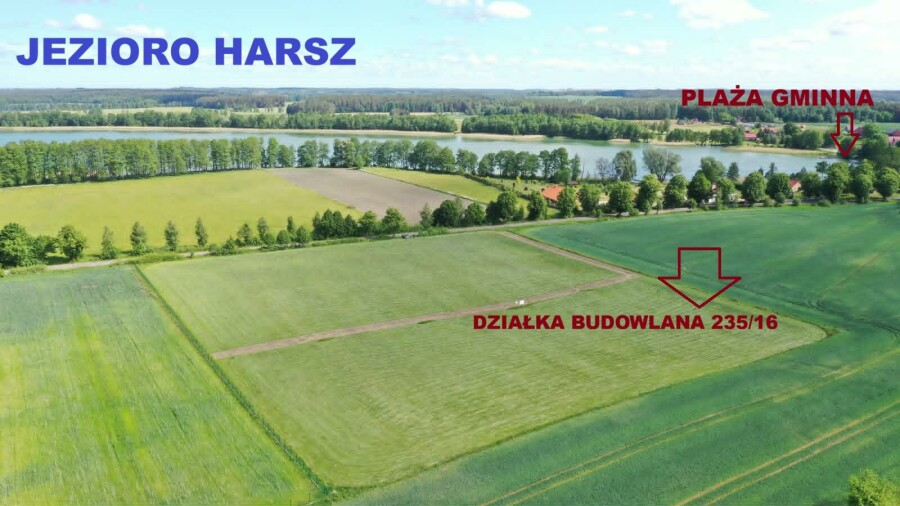 węgorzewski, Pozezdrze, Harsz, Działka budowlana Harsz - Twoja ostoja spokoju