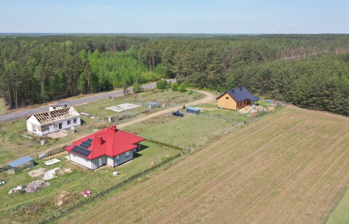 ostrołęcki, Czerwin, Jarnuty, Działka w Jarnutach, 10 minut od Ostrołęki, miejsce na wymarzony domek