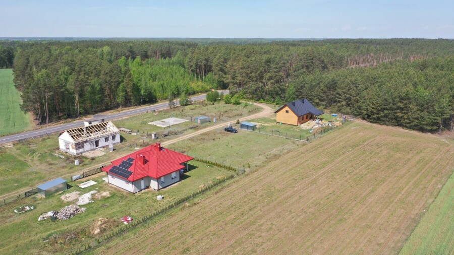 ostrołęcki, Czerwin, Jarnuty, Działka w Jarnutach, 10 minut od Ostrołęki, miejsce na wymarzony domek