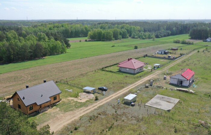 ostrołęcki, Czerwin, Jarnuty, Działka w Jarnutach, 10 minut od Ostrołęki, miejsce na wymarzony domek