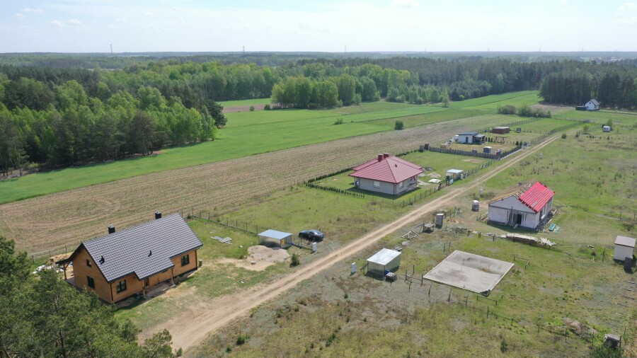 ostrołęcki, Czerwin, Jarnuty, Działka w Jarnutach, 10 minut od Ostrołęki, miejsce na wymarzony domek