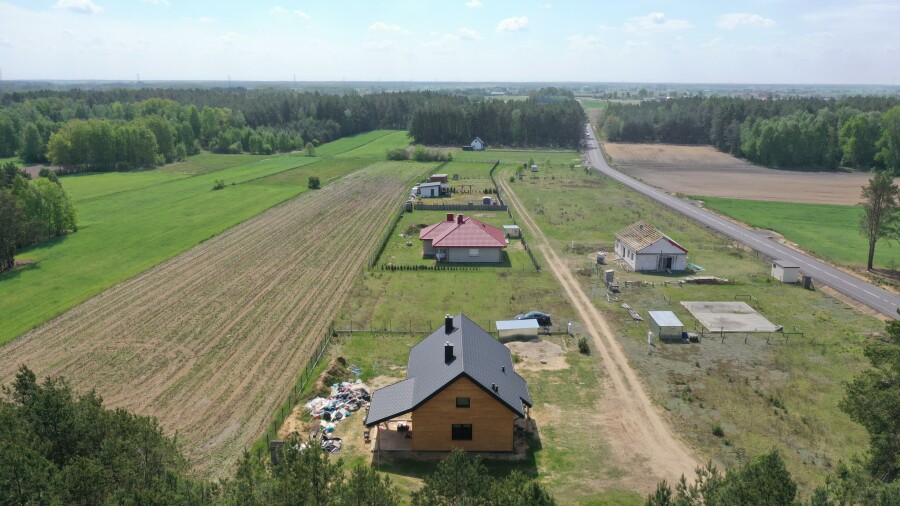 ostrołęcki, Czerwin, Jarnuty, Działka w Jarnutach, 10 minut od Ostrołęki, miejsce na wymarzony domek