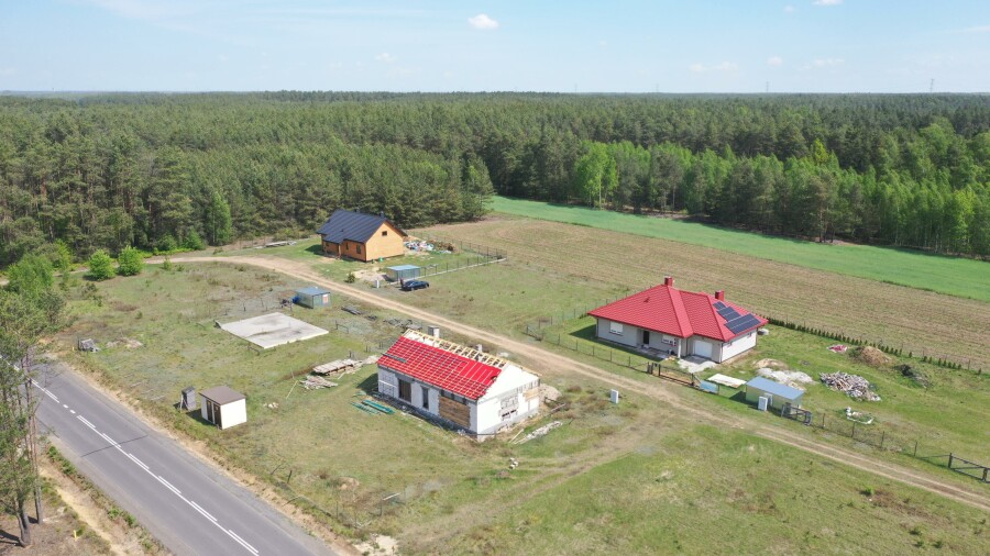 ostrołęcki, Czerwin, Jarnuty, Działka w Jarnutach, 10 minut od Ostrołęki, miejsce na wymarzony domek