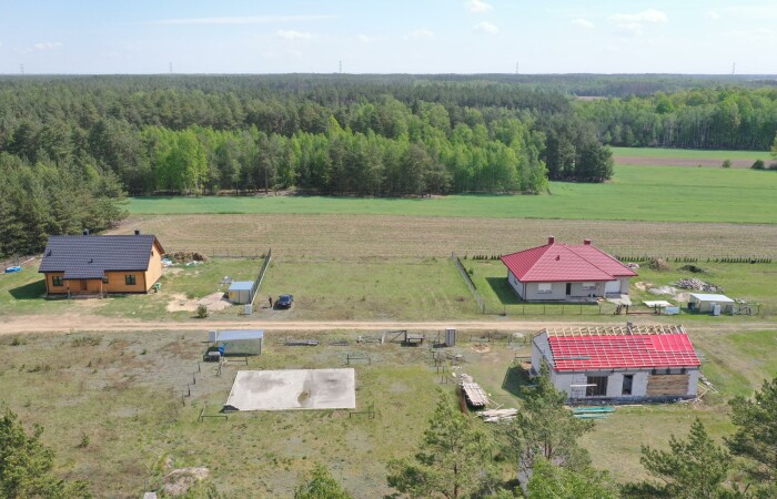 ostrołęcki, Czerwin, Jarnuty, Działka w Jarnutach, 10 minut od Ostrołęki, miejsce na wymarzony domek