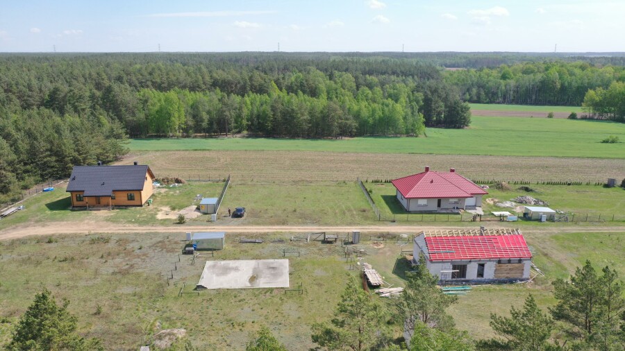 ostrołęcki, Czerwin, Jarnuty, Działka w Jarnutach, 10 minut od Ostrołęki, miejsce na wymarzony domek