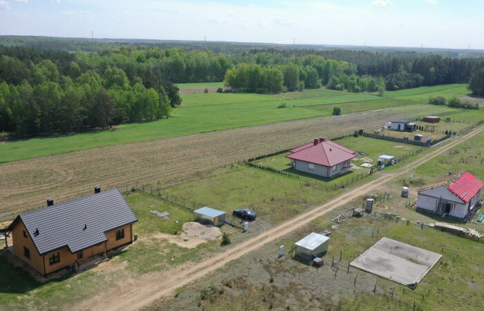 ostrołęcki, Czerwin, Jarnuty, Działka w Jarnutach, 10 minut od Ostrołęki, miejsce na wymarzony domek