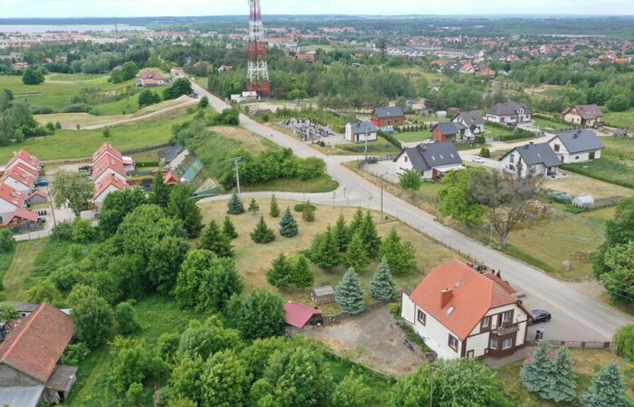 giżycki, Giżycko, Gajewo, Leśna, Na sprzedaż działka budowlana 2380 m² – Gajewo, ul. Leśna