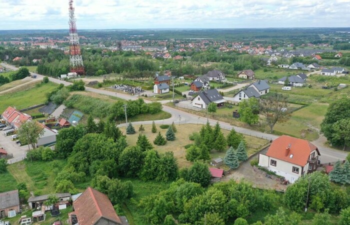 giżycki, Giżycko, Gajewo, Leśna, Na sprzedaż działka budowlana 2380 m² – Gajewo, ul. Leśna