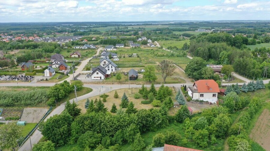 giżycki, Giżycko, Gajewo, Leśna, Na sprzedaż działka budowlana 2380 m² – Gajewo, ul. Leśna
