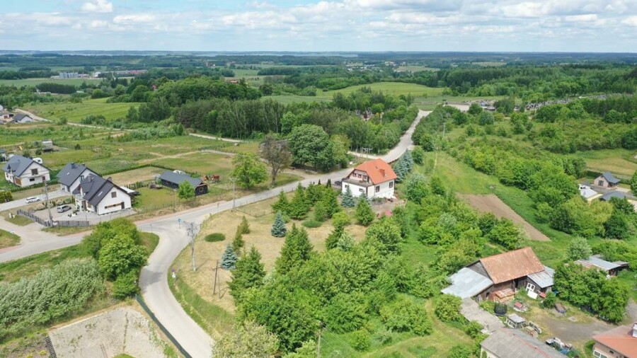 giżycki, Giżycko, Gajewo, Leśna, Na sprzedaż działka budowlana 2380 m² – Gajewo, ul. Leśna