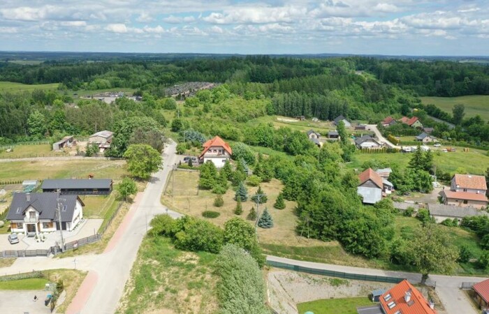 giżycki, Giżycko, Gajewo, Leśna, Na sprzedaż działka budowlana 2380 m² – Gajewo, ul. Leśna