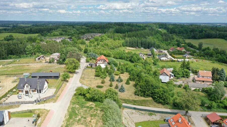 giżycki, Giżycko, Gajewo, Leśna, Na sprzedaż działka budowlana 2380 m² – Gajewo, ul. Leśna