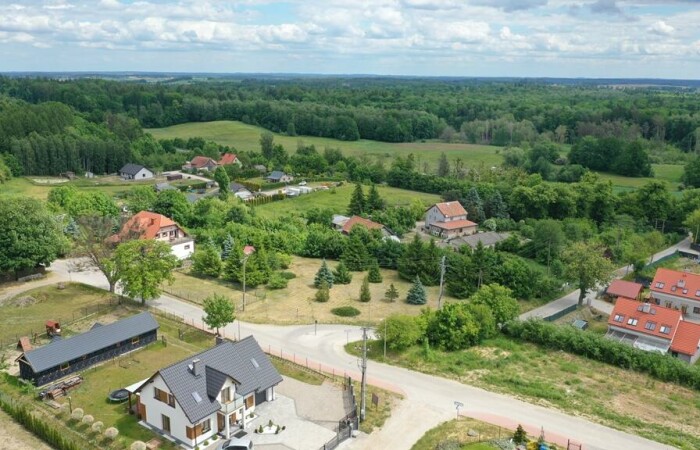 giżycki, Giżycko, Gajewo, Leśna, Na sprzedaż działka budowlana 2380 m² – Gajewo, ul. Leśna