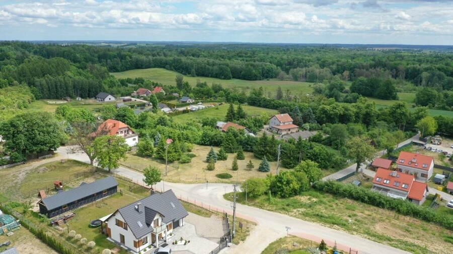 giżycki, Giżycko, Gajewo, Leśna, Na sprzedaż działka budowlana 2380 m² – Gajewo, ul. Leśna