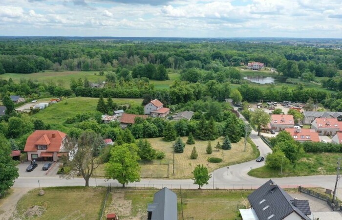 giżycki, Giżycko, Gajewo, Leśna, Na sprzedaż działka budowlana 2380 m² – Gajewo, ul. Leśna