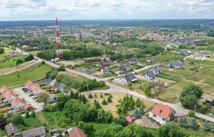 giżycki, Giżycko, Gajewo, Leśna, Na sprzedaż działka budowlana 2380 m² – Gajewo, ul. Leśna