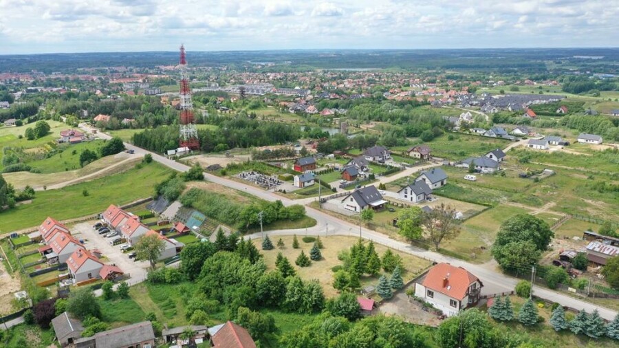 giżycki, Giżycko, Gajewo, Leśna, Na sprzedaż działka budowlana 2380 m² – Gajewo, ul. Leśna