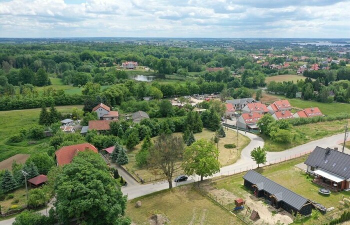 giżycki, Giżycko, Gajewo, Leśna, Na sprzedaż działka budowlana 2380 m² – Gajewo, ul. Leśna